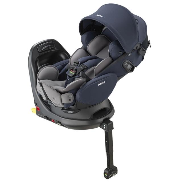 【Aprica 愛普力卡】Fladea Grow EVER ISOFIX 磁吸扣(0-4歲 360旋轉 坐臥二用 平躺汽座)