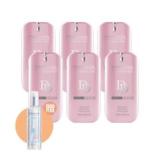 【INESVIA】蘋果肌水感彈潤防曬DD霜8件組(加贈 潔膚液x2)