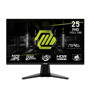 【MSI 微星】MAG 255F E20 25型 IPS FHD 200Hz 電競螢幕(0.5ms/HDR)