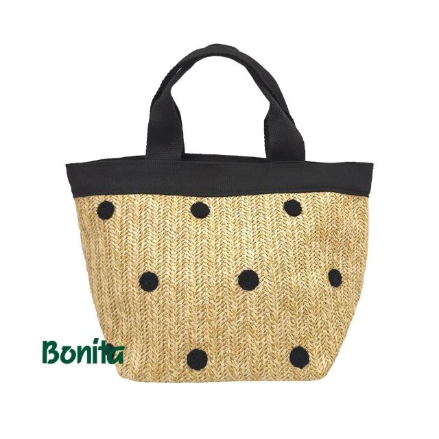 【Bonita 葆倪】日本進口 /點點紙藤手提包 /955-5001(天然素材手提包)