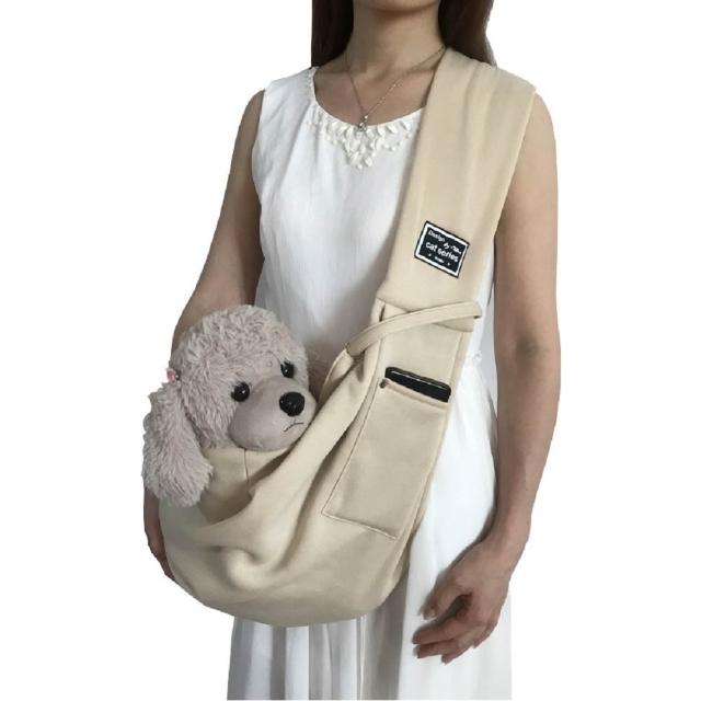 【Petvibe】寵物寬肩帶外出斜背包(狗狗背包/貓咪背包/貓咪外出包/寵物包/寵物斜背包/狗外出包)