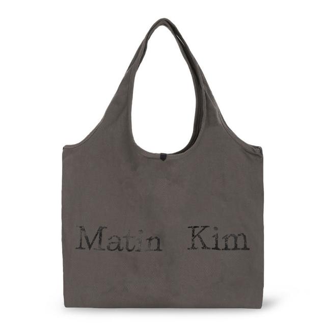 【MATIN KIM】官方旗艦 MATIN棉質子母購物袋(多款任選)
