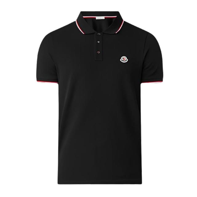 【MONCLER】男款 品牌LOGO 短袖POLO衫-多色任選(S號、M號、L號、XL號、XXL號、XXXL號)