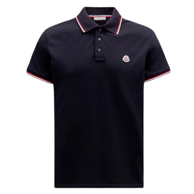 【MONCLER】男款 品牌LOGO 短袖POLO衫-多色任選(S號、M號、L號、XL號、XXL號、XXXL號)