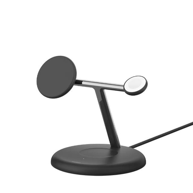 【BELKIN】BoostCharge Pro Qi2 3合1無線充電座 15W(WIZ023)