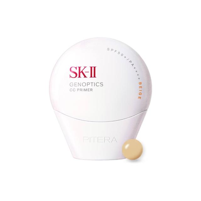 【SK-II】官方直營 光蘊恆璨煥亮精華30ml+新CC霜30g(小燈泡精華/禮盒/防曬小白球/SPF50+)