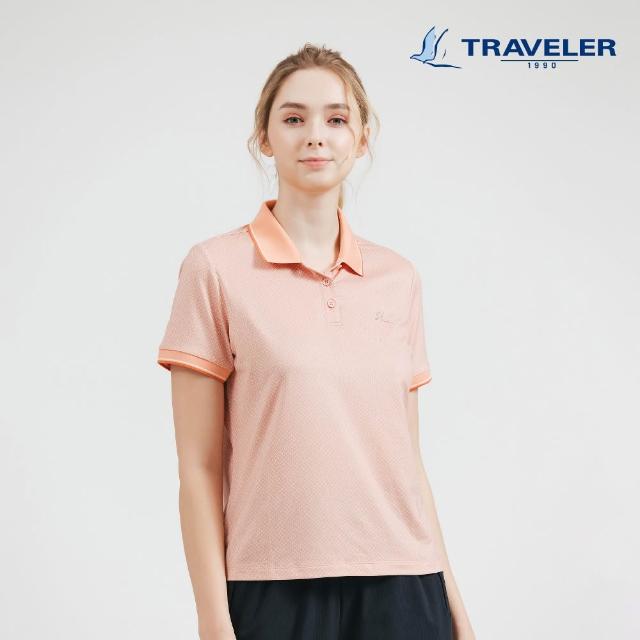 【TRAVELER 旅行者】女多款消臭/吸排/抗UV/POLO短袖上衣｜251TR827.40.43.45