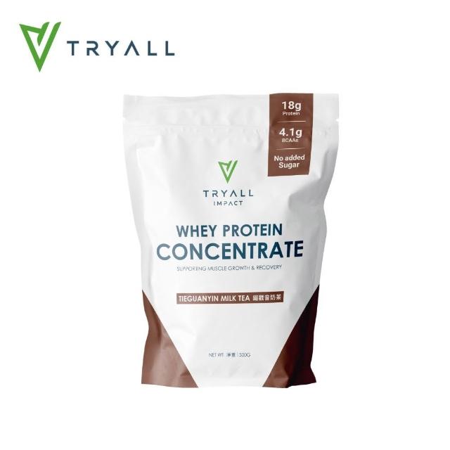 【TRYALL】濃縮乳清蛋白 500g袋 口味任選