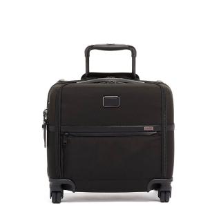 【TUMI】Alpha 輕便彈道尼龍公事包行李箱/機長箱 - 黑色(TUMI 官方旗艦店)