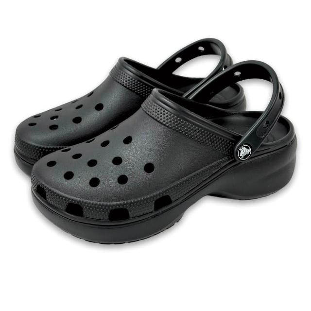 【Crocs】卡駱馳 經典雲朵克駱格 女 增高中性鞋 休閒洞洞鞋 輕量厚底涼鞋 防水拖鞋 懶人鞋206750 多色任選