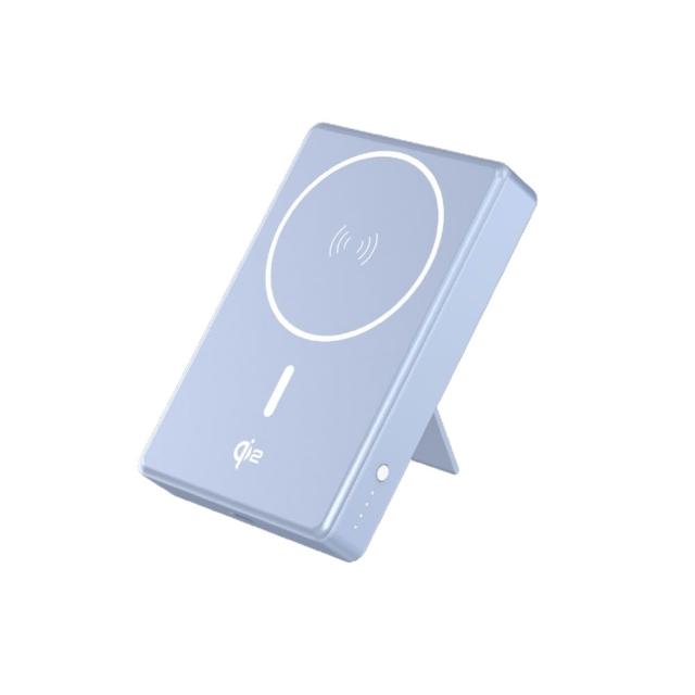 【Philips 飛利浦】新色上市!DLP2719Q Qi2 10000mAh 立架式磁吸無線快充行動電源(MagSafe/_36Wh_具Wh標示)