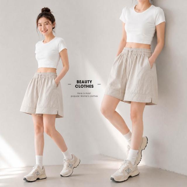 【Amore】夏日簡約清爽舒適多款褲裙(5款任選) 短裙/涼感褲/褲裙/短褲