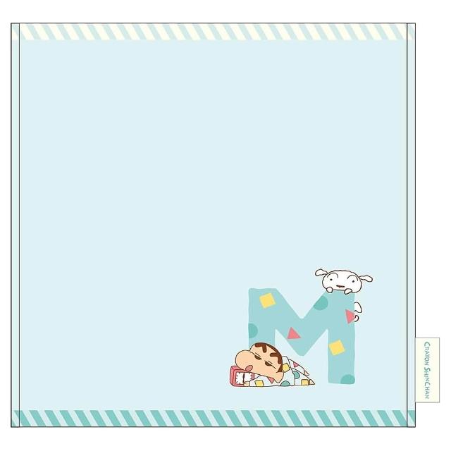 【T’S FACTORY】蠟筆小新 純棉刺繡方巾 純棉手帕