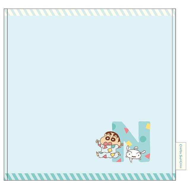 【T’S FACTORY】蠟筆小新 純棉刺繡方巾 純棉手帕