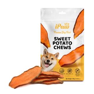 【iPaw】100%純天然地瓜乾 100g/包(狗零食/地瓜乾/台灣製造/寵物零食)