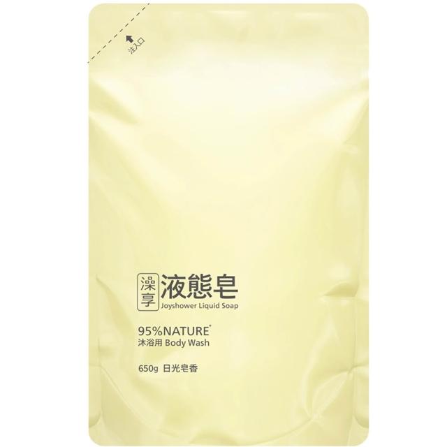 【澡享】液態皂補充包650g 2入任選(日光皂香/森林)