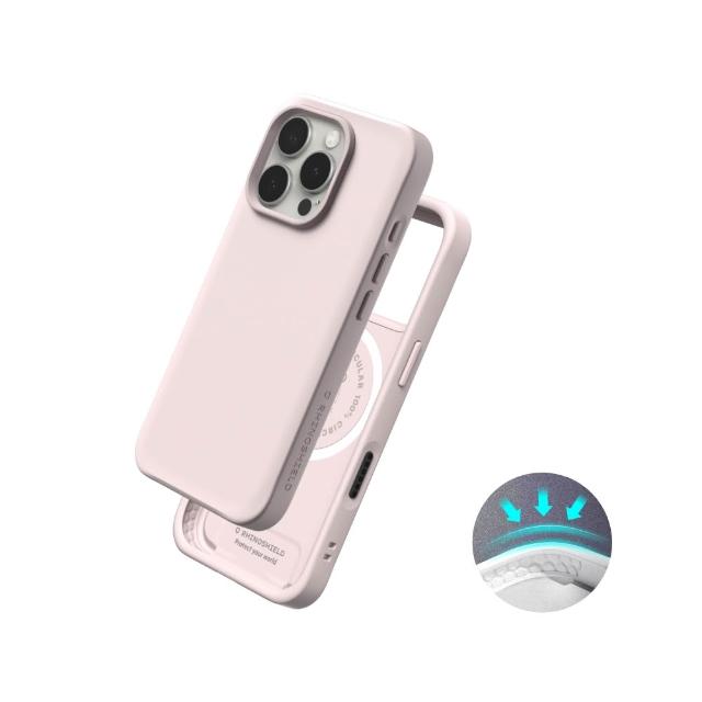 【RHINOSHIELD 犀牛盾】iPhone 16/16 Plus/16 Pro/Pro Max SolidX MagSafe兼容 強化吸震緩衝防摔磁吸手機殼