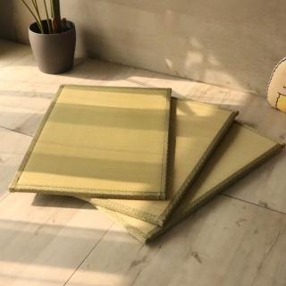 【小老闆寢具】3入 藺草涼蓆榻榻米(竹蓆 塌塌米 草蓆 涼蓆 遊戲墊 地墊 露營床墊 榻榻米床)