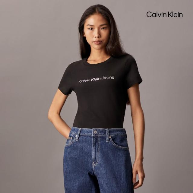 【CALVIN KLEIN】官方旗艦館 CK 經典男女款短袖T恤 多款任選