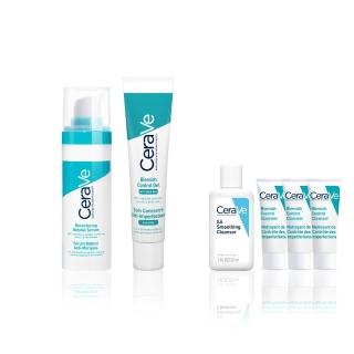 【CeraVe 適樂膚】淨痘組★A醇勻亮修護精華 30ml+多重酸煥膚修護精華40ml_B