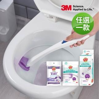 【3M】百利浴室清潔馬桶刷特惠組-小蘇打配方(任選2組)
