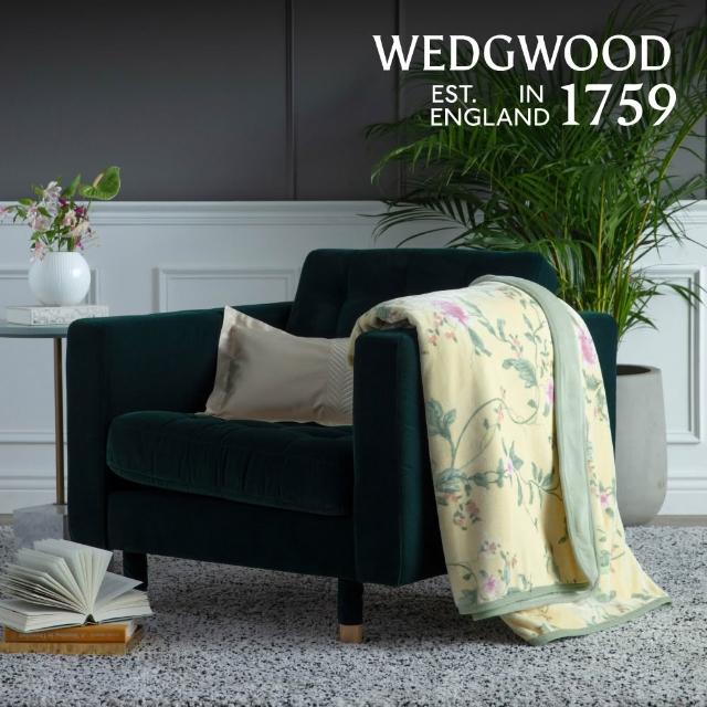 【WEDGWOOD】Reve雙品牌任選｜雙層印花毛毯/石墨烯輕暖被(雙人180x210cm)