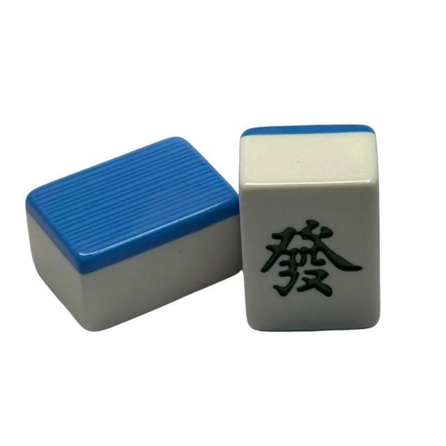 【FJ】36mm台灣電動桌麻將牌MA6-附贈收納袋(竹絲 標準台灣字體 多色任選 電動麻將使用 桌遊 博弈 益智遊戲)