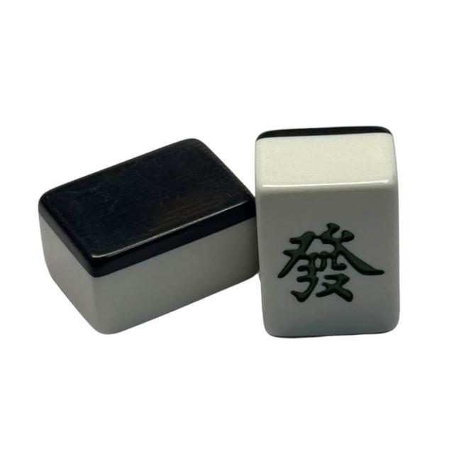 【FJ】36mm台灣電動桌麻將牌MA6-附贈收納袋(竹絲 標準台灣字體 多色任選 電動麻將使用 桌遊 博弈 益智遊戲)