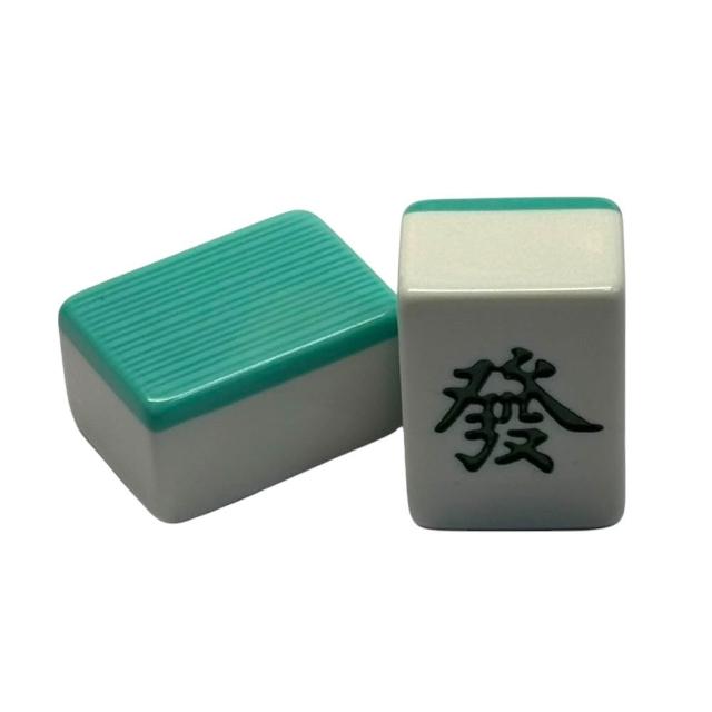 【FJ】36mm台灣電動桌麻將牌MA6-附贈收納袋(竹絲 標準台灣字體 多色任選 電動麻將使用 桌遊 博弈 益智遊戲)