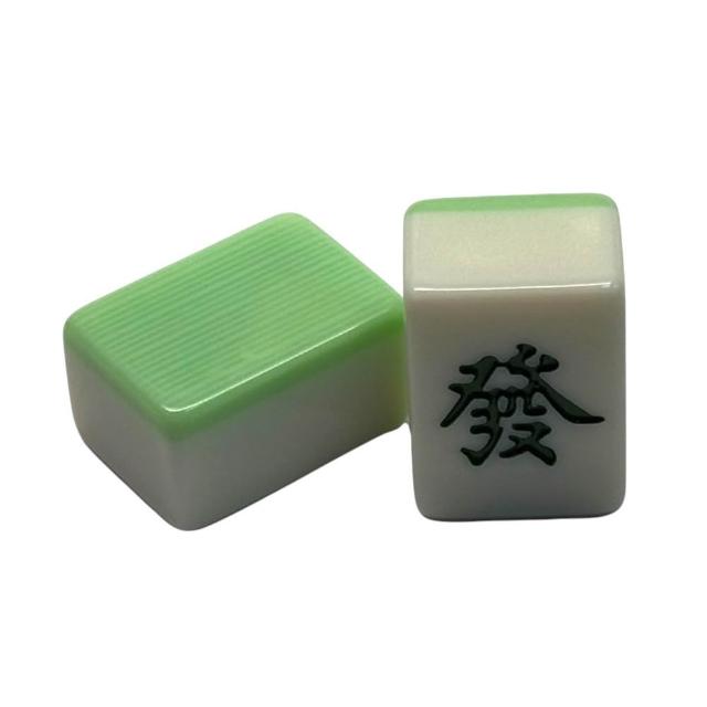 【FJ】36mm台灣電動桌麻將牌MA6-附贈收納袋(竹絲 標準台灣字體 多色任選 電動麻將使用 桌遊 博弈 益智遊戲)