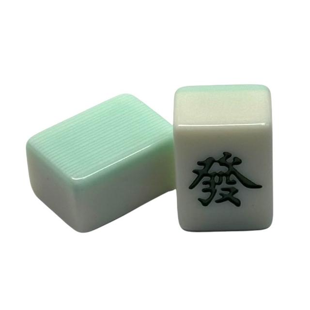 【FJ】36mm台灣電動桌麻將牌MA6-附贈收納袋(竹絲 標準台灣字體 多色任選 電動麻將使用 桌遊 博弈 益智遊戲)
