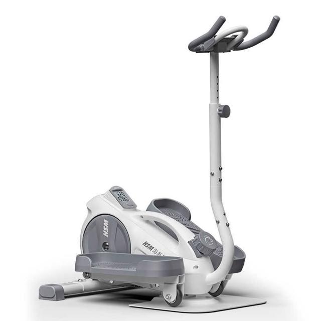 【海斯曼】小型靜音家用室內踏步健走機橢圓健身器 帶扶手(踏步機/橢圓機/健走機)