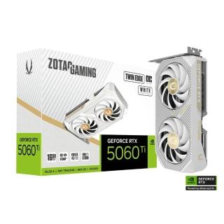 【ZOTAC 索泰】GAMING GeForce RTX 5060 Ti 16GB Twin Edge OC White Edition 顯示卡