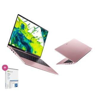【Acer】Office2024★14吋R5輕薄效能-珠光櫻粉(Swift Lite/SFL14-41P-R8BH/R5-7430U/16G/512G/W11)