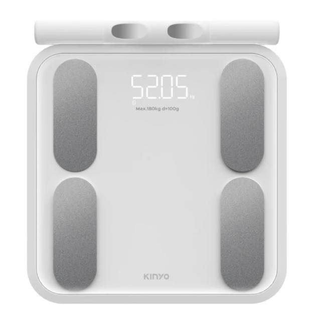 【KINYO】輕體機丨八電極智能體脂計/體重計/體脂機DS-7388(64項檢測數據+24位用戶紀錄)