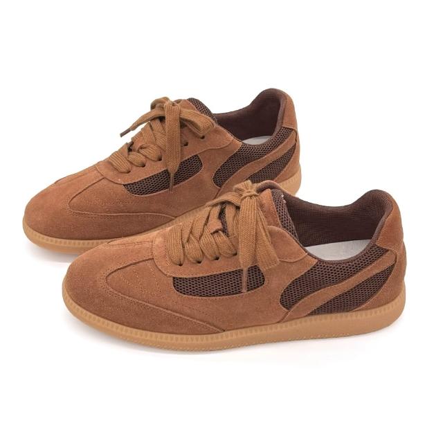 【Robinlo】真皮Q彈感復古法式德訓鞋小白鞋休閒鞋(多款任選)