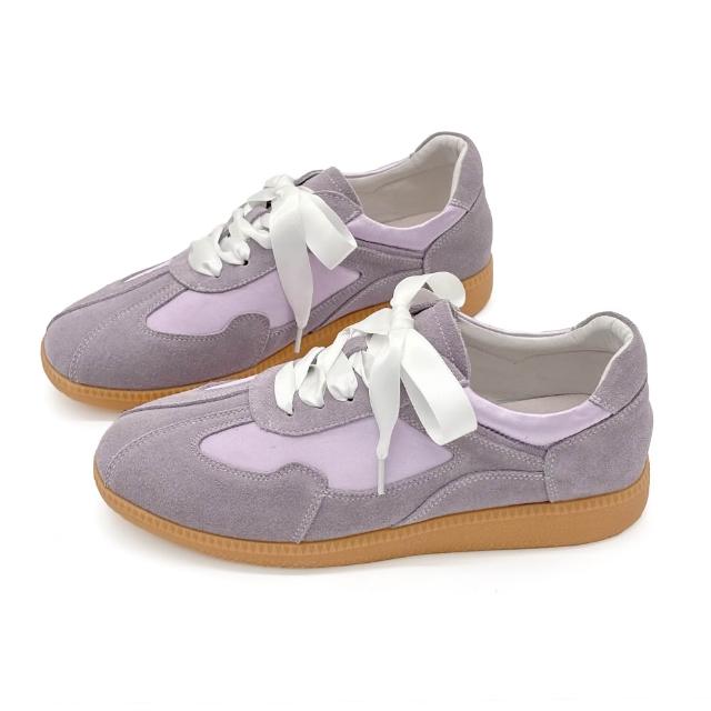 【Robinlo】真皮Q彈感復古法式德訓鞋小白鞋休閒鞋(多款任選)