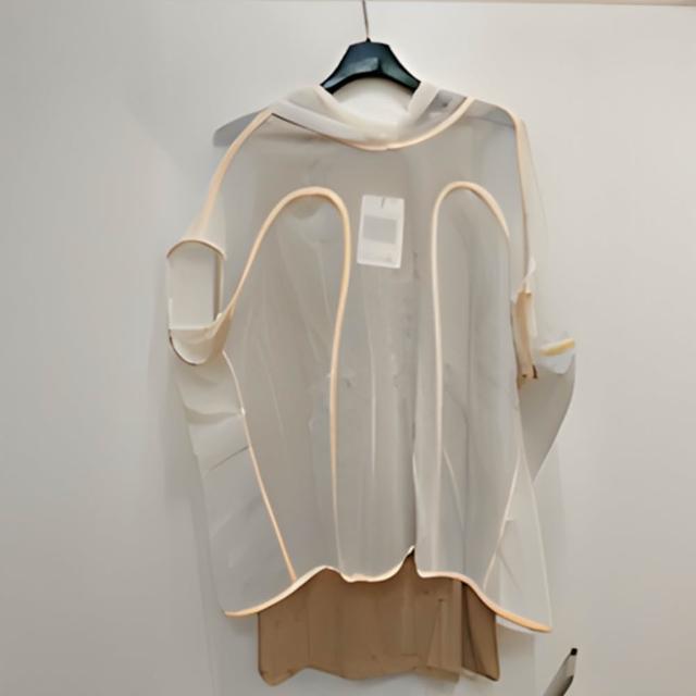 【ICHE 衣哲】Cop.Copine 法國原裝進口兩件式輕透感造型罩衫上衣-2色