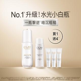 14211985 OL 【OLAY 歐蕾】水光小白瓶30ml美白精華液買1送4(6mlx3+化妝水/精華水50ml)