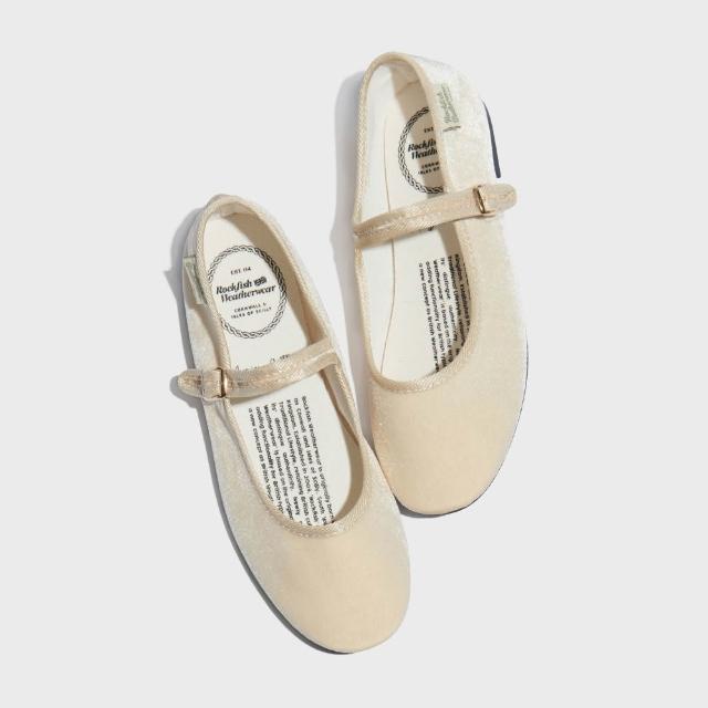 【Rockfish Weatherwear】BELLA MARYJANE FLAT 天鵝絨 瑪莉珍鞋 多色 女鞋