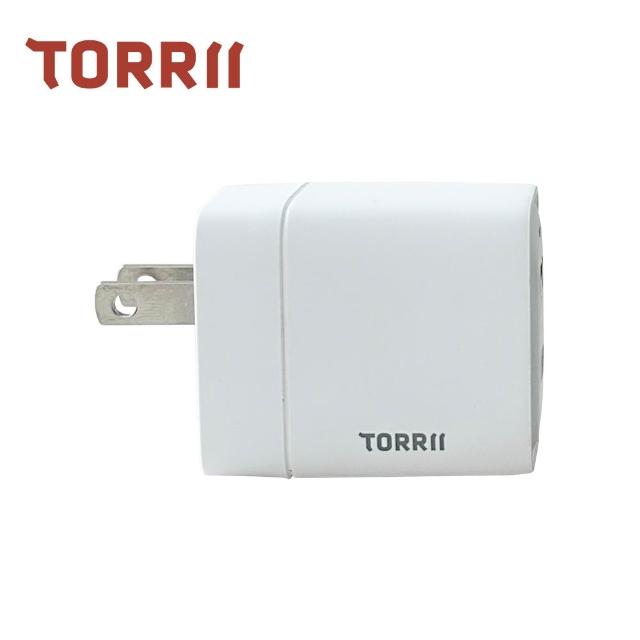 【TORRII】CUTi-45W GaN氮化鎵快充充電器-TOCSA-00002(45W大功率、雙Type-C輸出孔、氮化鎵技術)