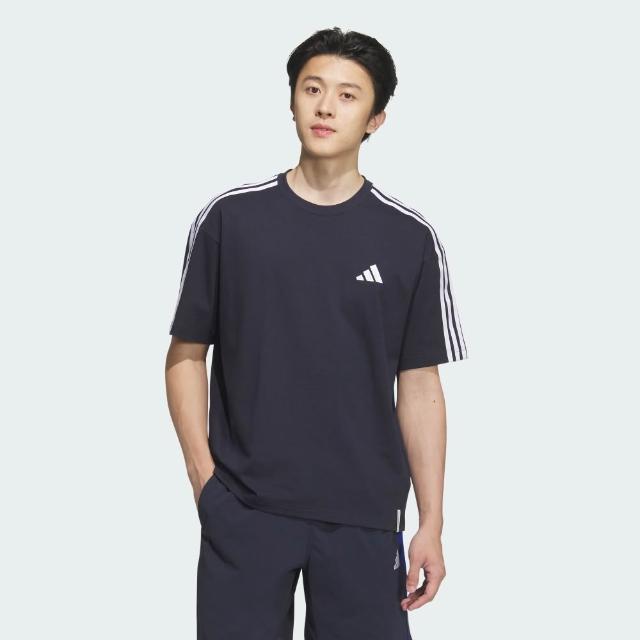 【adidas 愛迪達】休閒運動短袖上衣 T恤 棉質 男(多款任選)