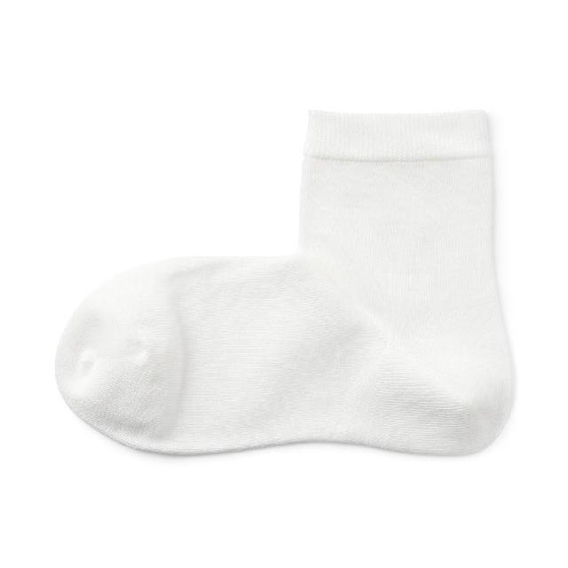 【MUJI 無印良品】女足口柔軟舒適直角短襪(共11色)