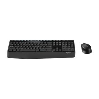 【Logitech 羅技】MK345 無線鍵盤滑鼠組(黑)