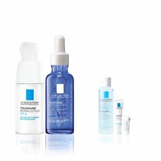 【理膚寶水】敏感肌精華組★多容安超極效舒敏眼霜 20ml+多容安舒緩保濕修護精華 30ml_F(安心小藍瓶)