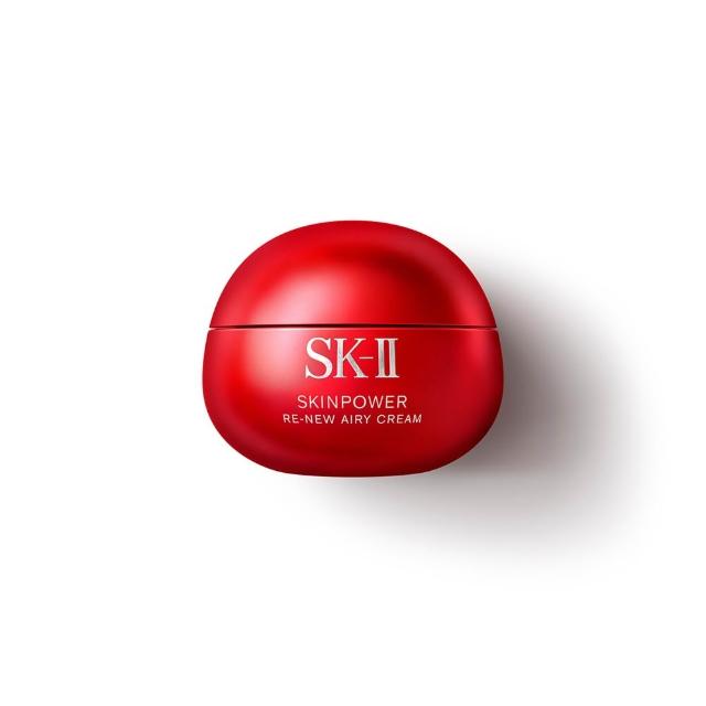 【SK-II】官方直營 明星雙入組 澎彈大紅球活膚霜80g禮盒+眼霜15g(抗老/保濕/大紅球/小紅球)