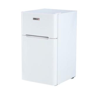 【Pioneer 先鋒家電】58H快配momo獨家★103公升一級能效定頻右開雙門小冰箱 雪亮白/一鍵除霜(PR-GC2103W)