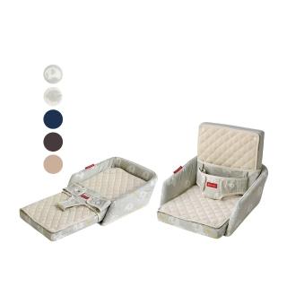 【farska 總代理】成長型｜安心守護多功能床中床(內含6件組：床墊、保護欄、保潔墊、傾斜枕、腰帶和護套)