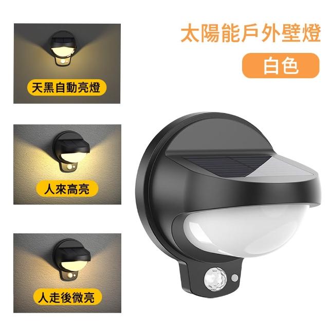 【LUYOO】太陽能充電感應燈 戶外花園庭院燈 照明燈 防水壁燈 探路燈