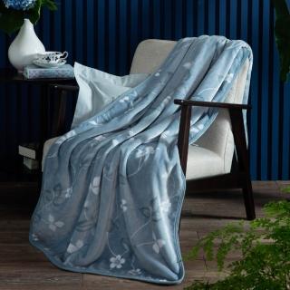 【WEDGWOOD】超細纖維雙層雙面印花厚毛 雙人毯180x210cm(百貨款)